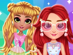 Sevimli Unicorn Moda Giydirme