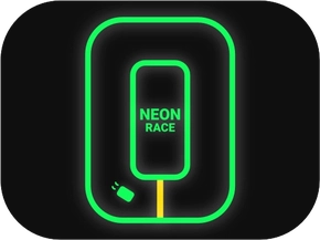 Neon Dash: Avoid the Green