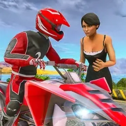 ATV Quad Bike Taksi Oyunu