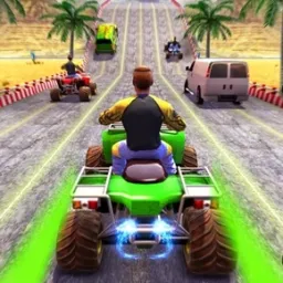 ATV Quad Bisiklet Trafik Yarışı