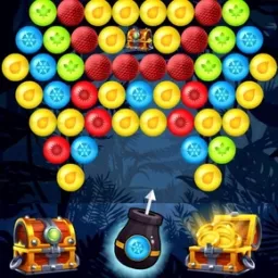 Bubble Shooter: Golden Chest Quest