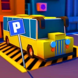 Otobüs Şehir Parkı 3D