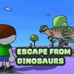 Dino Escape: Build and Fly