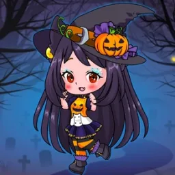 Halloween Chibi Çifti