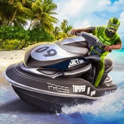 Jet Ski Yarış Oyunları: Su Teknesi Çılgınlığı