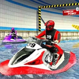 Jet Ski Su Botu Yarış Oyunu