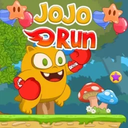 JoJo's Dash to Victory: A Colorful Runner Adventure