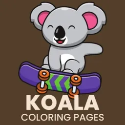 Koala Boyama Sayfaları