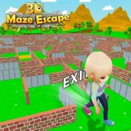 3D Labirent Kaçışı