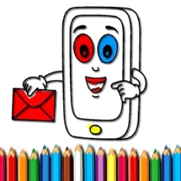Mobil Telefon Boyama Kitabı