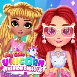 Sevimli Unicorn Moda Giydirme