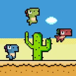 Pixel Dino Koşusu