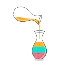 Sand Cascade: A Color Sorting Challenge