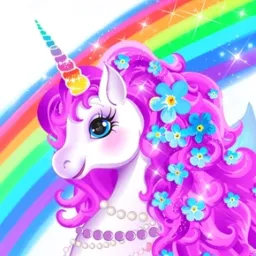 Unicorn Dress Up - Prenses Giydirme Oyunları