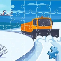 Kış Kamyonları Puzzle