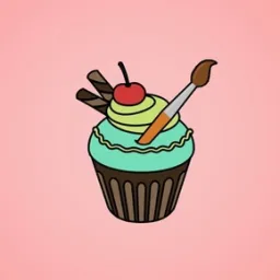 Lezzetli Cupcake Boyama